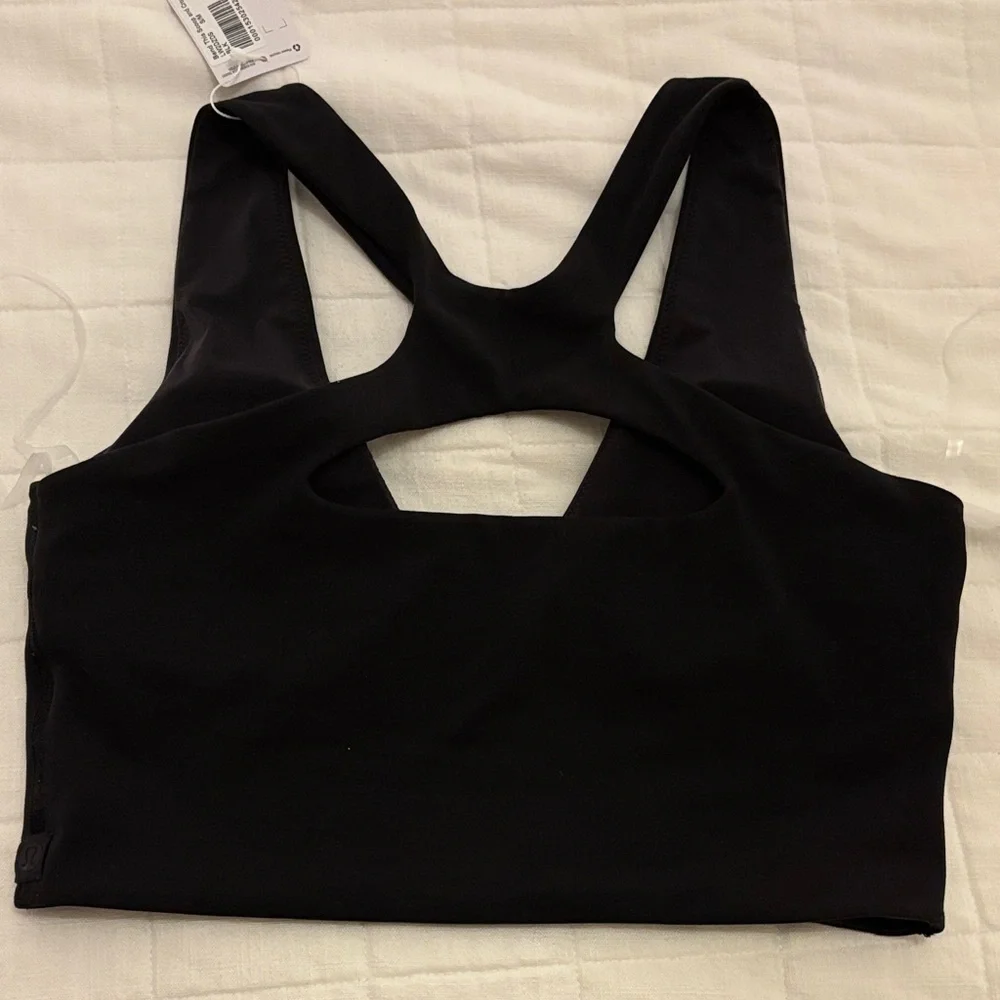 Lululemon Black Racerback Bralette - Women sport’s bra - Picture 3 of 6